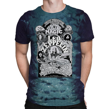 LED ZEPPELIN レッドツェッペリン (来日 55周年 ) - ELECTRIC MAGIC / タイダイ / Tシャツ / メンズ