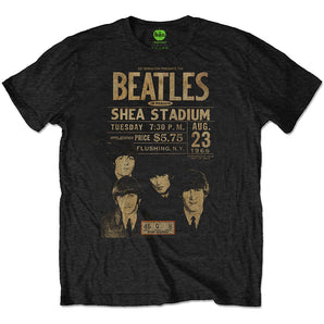 THE BEATLES ビートルズ (ABBEY ROAD 55周年 ) - Shea '66 / ECO-TEE / Tシャツ / メンズ 【公式 / オフィシャル】