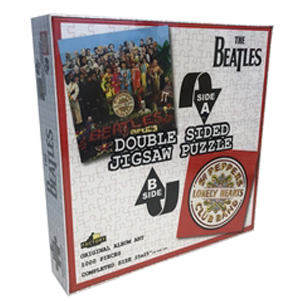 THE BEATLES ビートルズ (来日 60周年 ) - Sgt Pepper Double Sided Album Art / ジグソーパズル