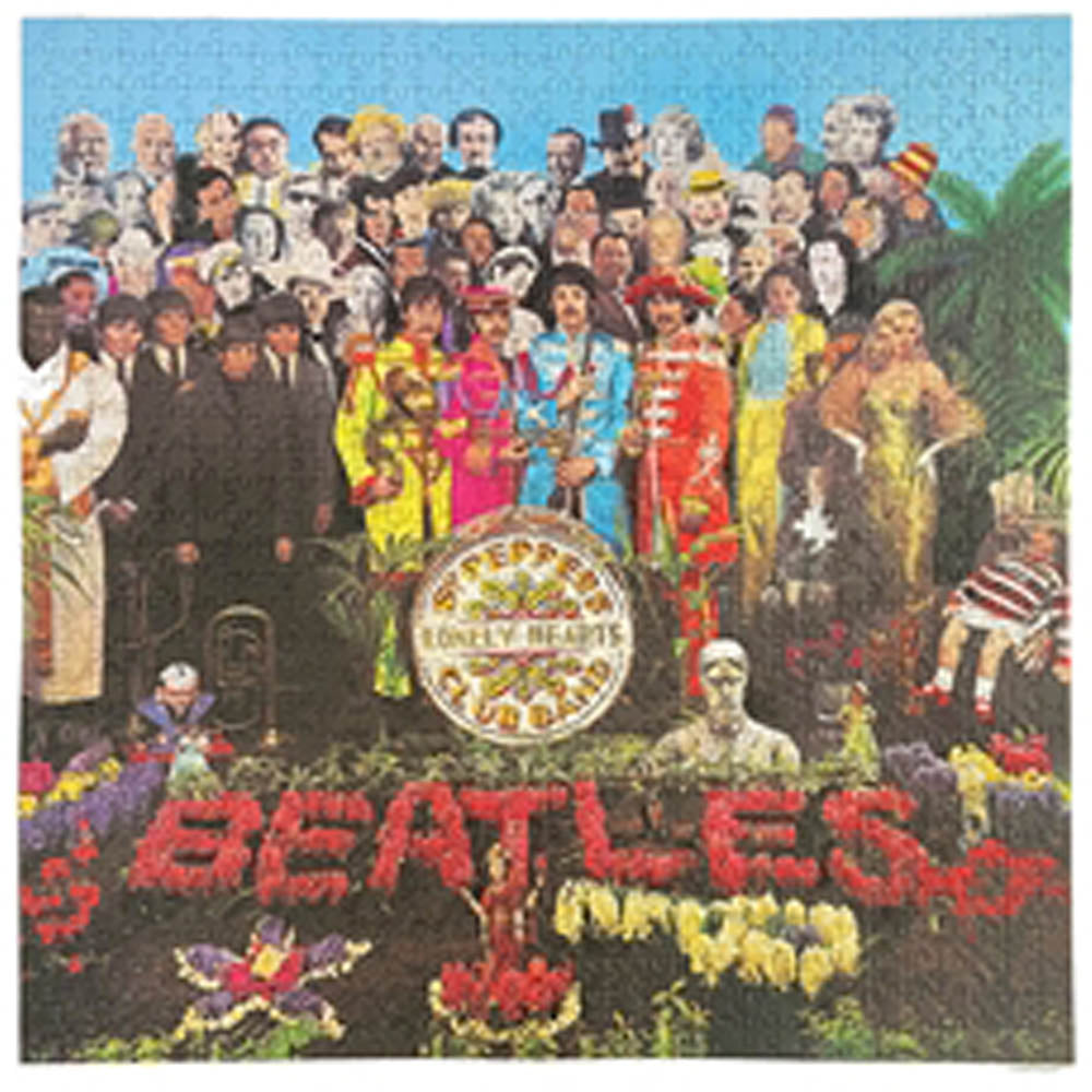 THE BEATLES ビートルズ (来日 60周年 ) - Sgt Pepper Double Sided Album Art / ジグソーパズル