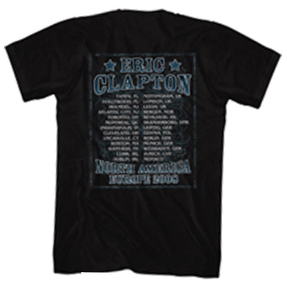 ERIC CLAPTON エリッククラプトン - NA EUROPE / バックプリントあり / Tシャツ / メンズ