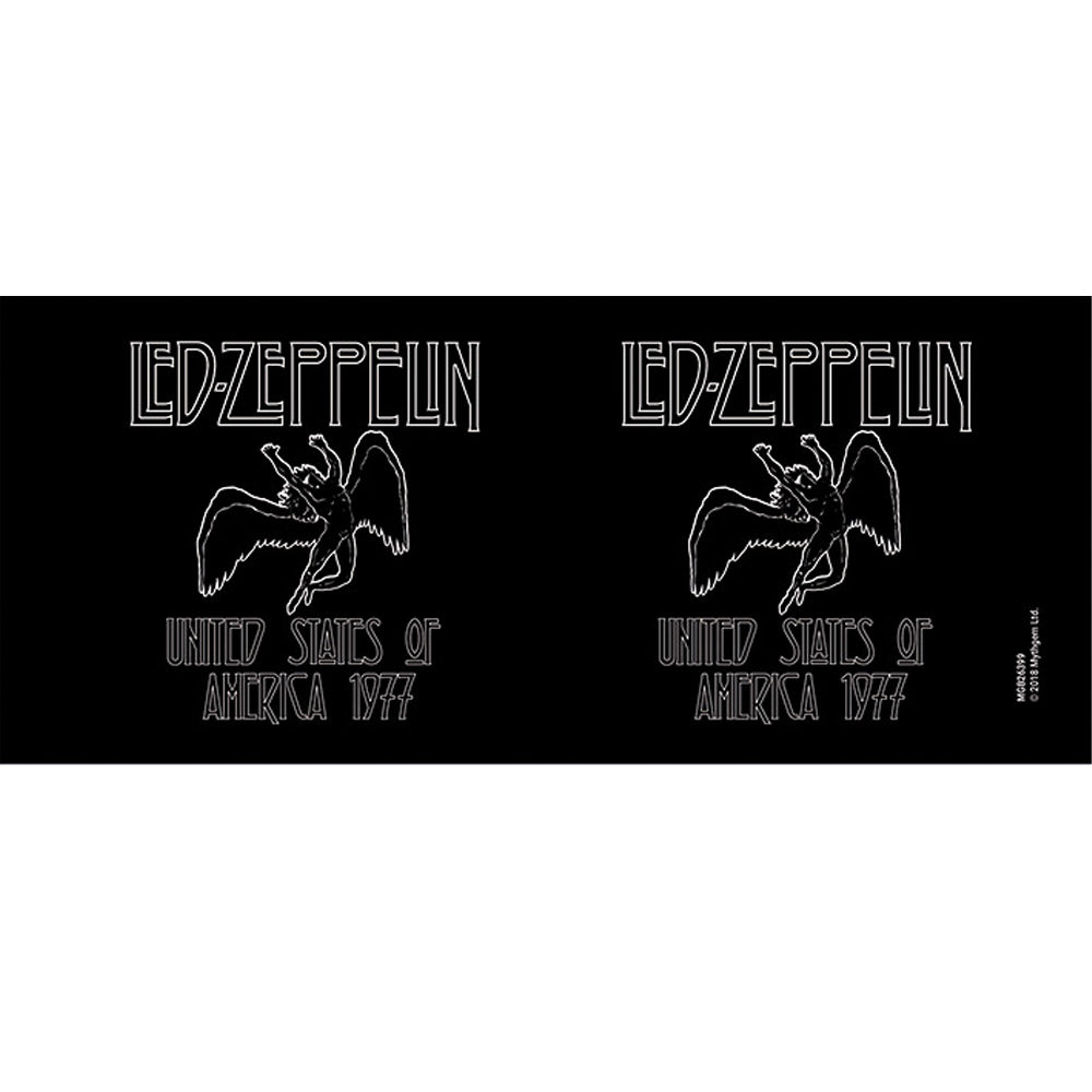 LED ZEPPELIN レッドツェッペリン (来日 55周年 ) - Icarus / Black / マグカップ