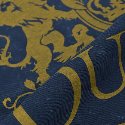 QUEEN クイーン (フレディ 生誕 80年 ) - Classic Crest Navy / Black Label（ブランド） / Snow Wash / Tシャツ / メンズ