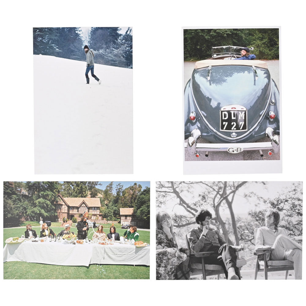 GEORGE HARRISON ジョージハリスン (追悼 25年 ) - Pattie Boyd Postcard Collection set4（ポストカード4枚セット） / ポストカード・レター