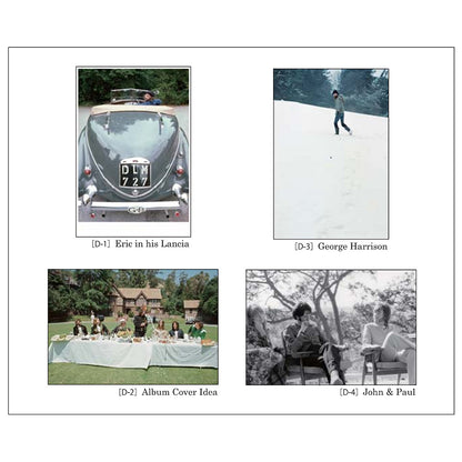 GEORGE HARRISON ジョージハリスン (追悼 25年 ) - Pattie Boyd Postcard Collection set4（ポストカード4枚セット） / ポストカード・レター
