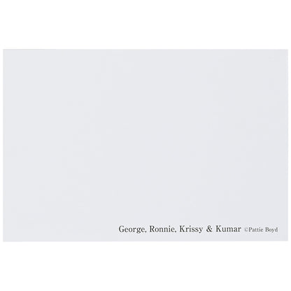 GEORGE HARRISON ジョージハリスン (追悼 25年 ) - Pattie Boyd Postcard Collection set1（ポストカード4枚セット） / ポストカード・レター
