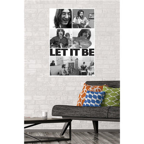 THE BEATLES ビートルズ (ABBEY ROAD 55周年 ) - Let It Be Compilation / ポスター