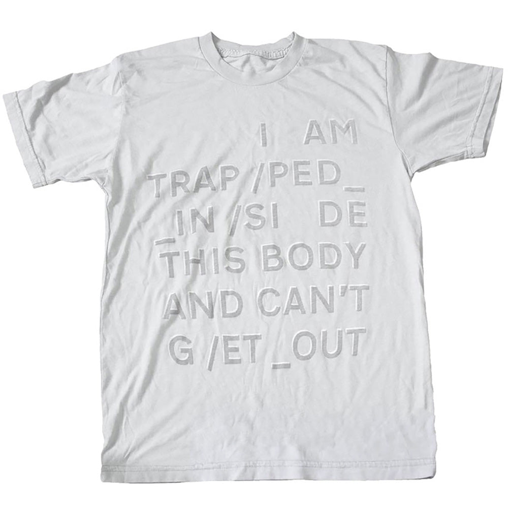RADIOHEAD レディオヘッド (結成 35周年 ) - Trapped / オーガニックコットン / バックプリントあり / Tシャツ / メンズ