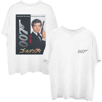 JAMES BOND - Goldeneye Japanese Poster / バックプリントあり