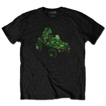 GORILLAZ ゴリラズ - Group Green Geep / バックプリントあり / Tシャツ / メンズ