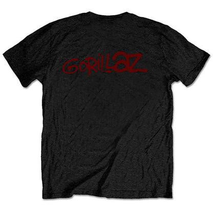 GORILLAZ ゴリラズ - Group Green Geep / バックプリントあり / Tシャツ / メンズ
