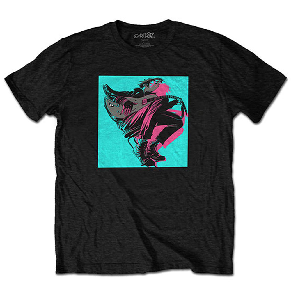 GORILLAZ ゴリラズ - Now Now Logo / バックプリントあり / Tシャツ / メンズ