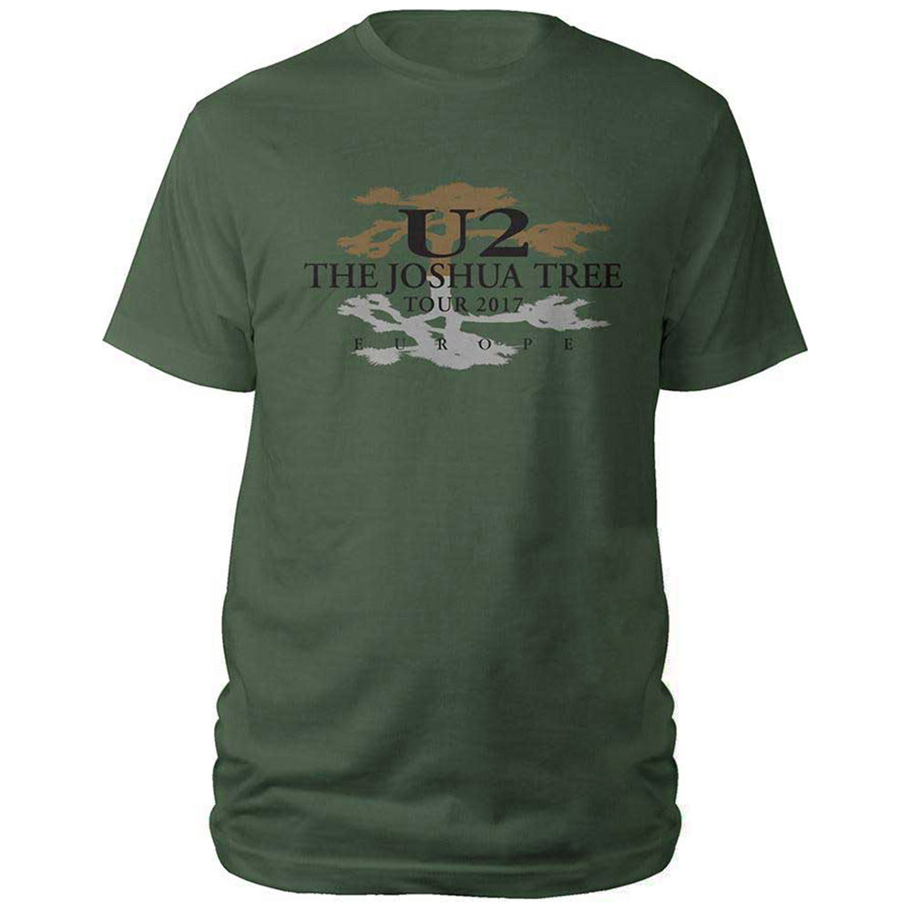 U2 ユーツー (結成 50周年 ) - 限定 Joshua Tree Logo 2017 / バックプリントあり / Tシャツ / メンズ