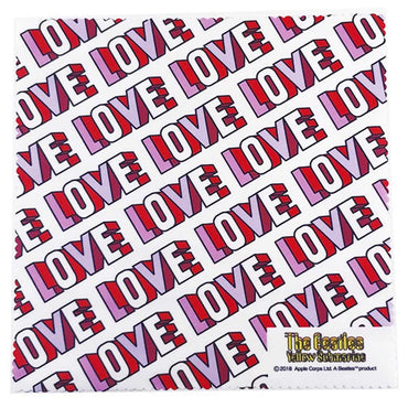 THE BEATLES - (来日 60周年 ) - Yellow Submarine クリーニングクロス LOVE BG-YSC 002モデル
