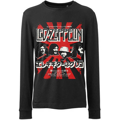 LED ZEPPELIN - (来日 55周年 ) - Japanese Burst / 長袖