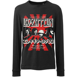 LED ZEPPELIN - (公式 映画公開 記念 ) - Japanese Burst / 長袖