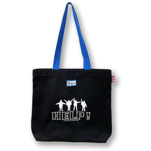 THE BEATLES ビートルズ (ABBEY ROAD 55周年 ) - TOTEBAG HELP! / トートバッグ 【公式 / オフィシャル】