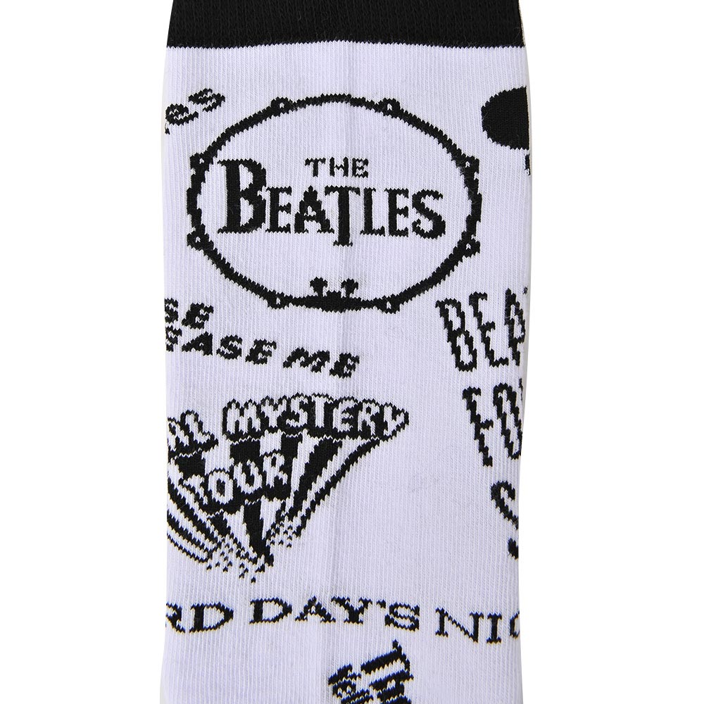 THE BEATLES ビートルズ (来日 60周年 ) - Albums Monochrome / ソックス / メンズ