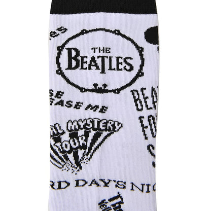 THE BEATLES ビートルズ (来日 60周年 ) - Albums Monochrome / ソックス / メンズ
