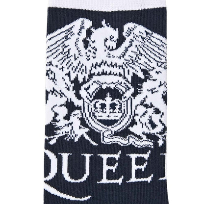 QUEEN クイーン (フレディ 生誕 80年 ) - White Crests / ソックス / メンズ