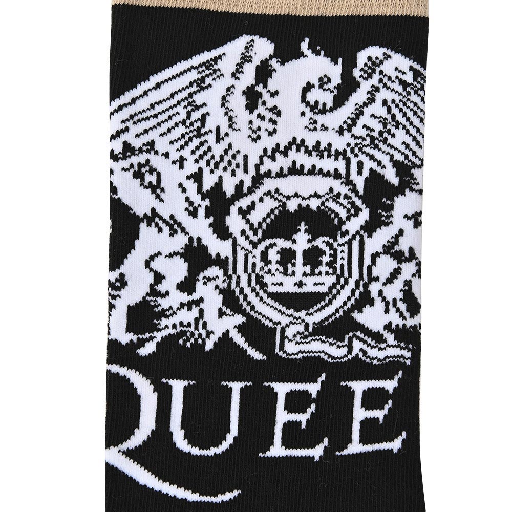 QUEEN クイーン (フレディ 生誕 80年 ) - Crest & Logo / ソックス / メンズ