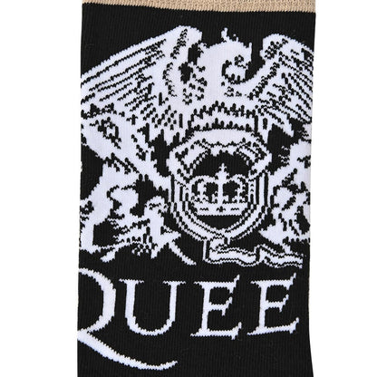 QUEEN クイーン (フレディ 生誕 80年 ) - Crest & Logo / ソックス / メンズ