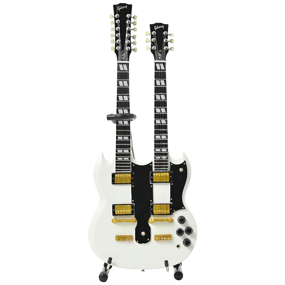 GIBSON ギブソン - SG EDS-1275 Doubleneck White / ミニチュア楽器