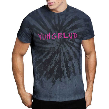 YUNGBLUD ヤングブラッド - Scratch Logo / タイダイ / Tシャツ / メンズ