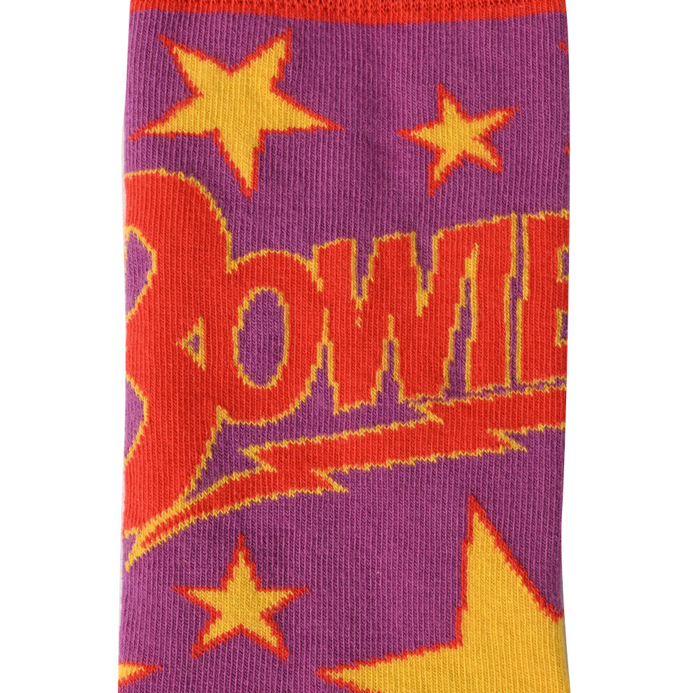 DAVID BOWIE デヴィッドボウイ (追悼 10年 ) - Stars Infill / ソックス / メンズ