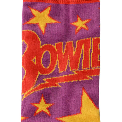DAVID BOWIE デヴィッドボウイ (追悼 10年 ) - Stars Infill / ソックス / メンズ