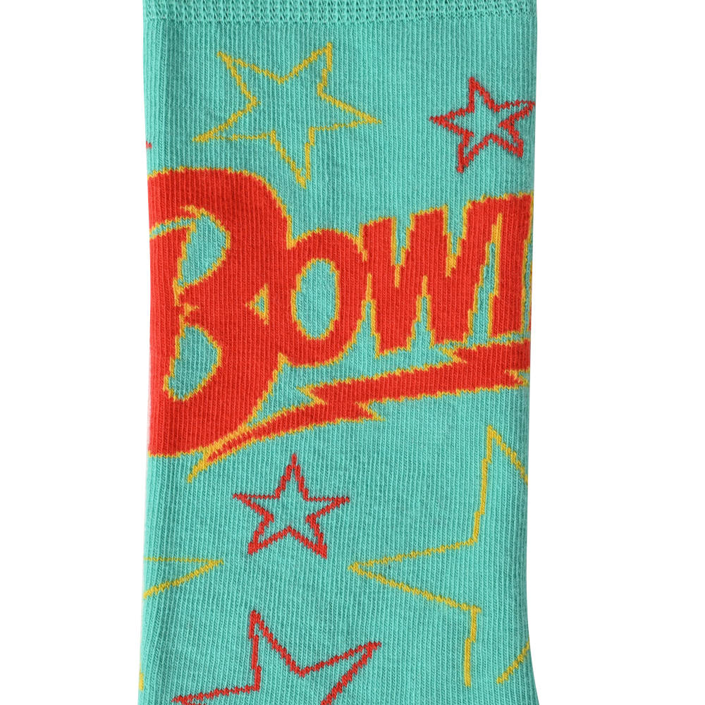 DAVID BOWIE デヴィッドボウイ (追悼 10年 ) - Stars Outline / ソックス / メンズ