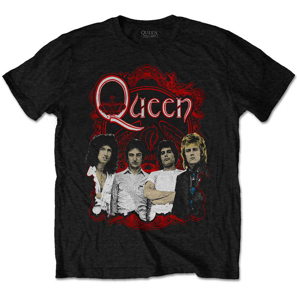 QUEEN - (フレディ 生誕 80年 ) - Ornate Crest Photo