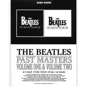 THE BEATLES ビートルズ (ABBEY ROAD 55周年 ) - バンド・スコア ビートルズ「パスト・マスターズVol.1 & Vol.2」 / 楽譜