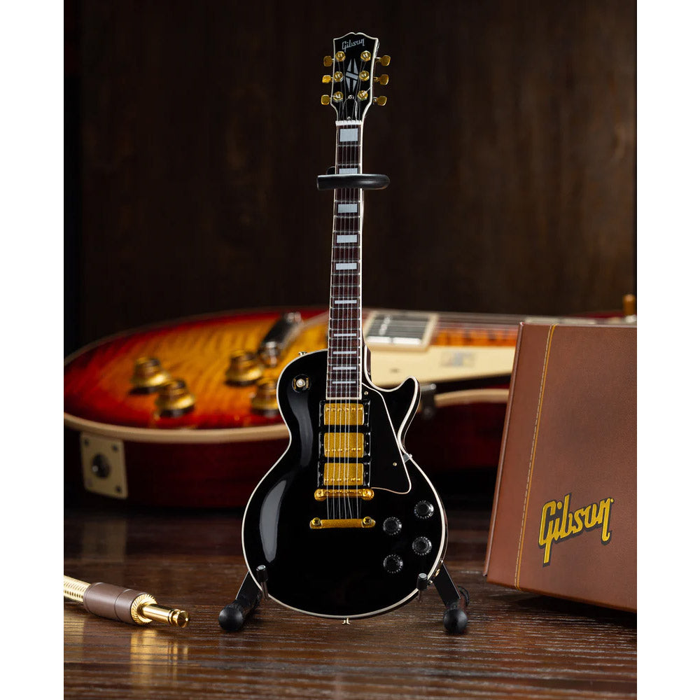 GIBSON ギブソン - Les Paul Custom Ebony / ミニチュア楽器