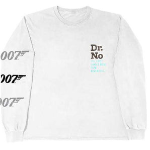 JAMES BOND ジェームズボンド - Dr No / 長袖 / バックプリントあり / Tシャツ / メンズ