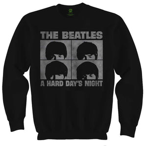 THE BEATLES ビートルズ (ABBEY ROAD 55周年 ) - Hard Days Night / バックプリントあり / 長袖 / Tシャツ / メンズ