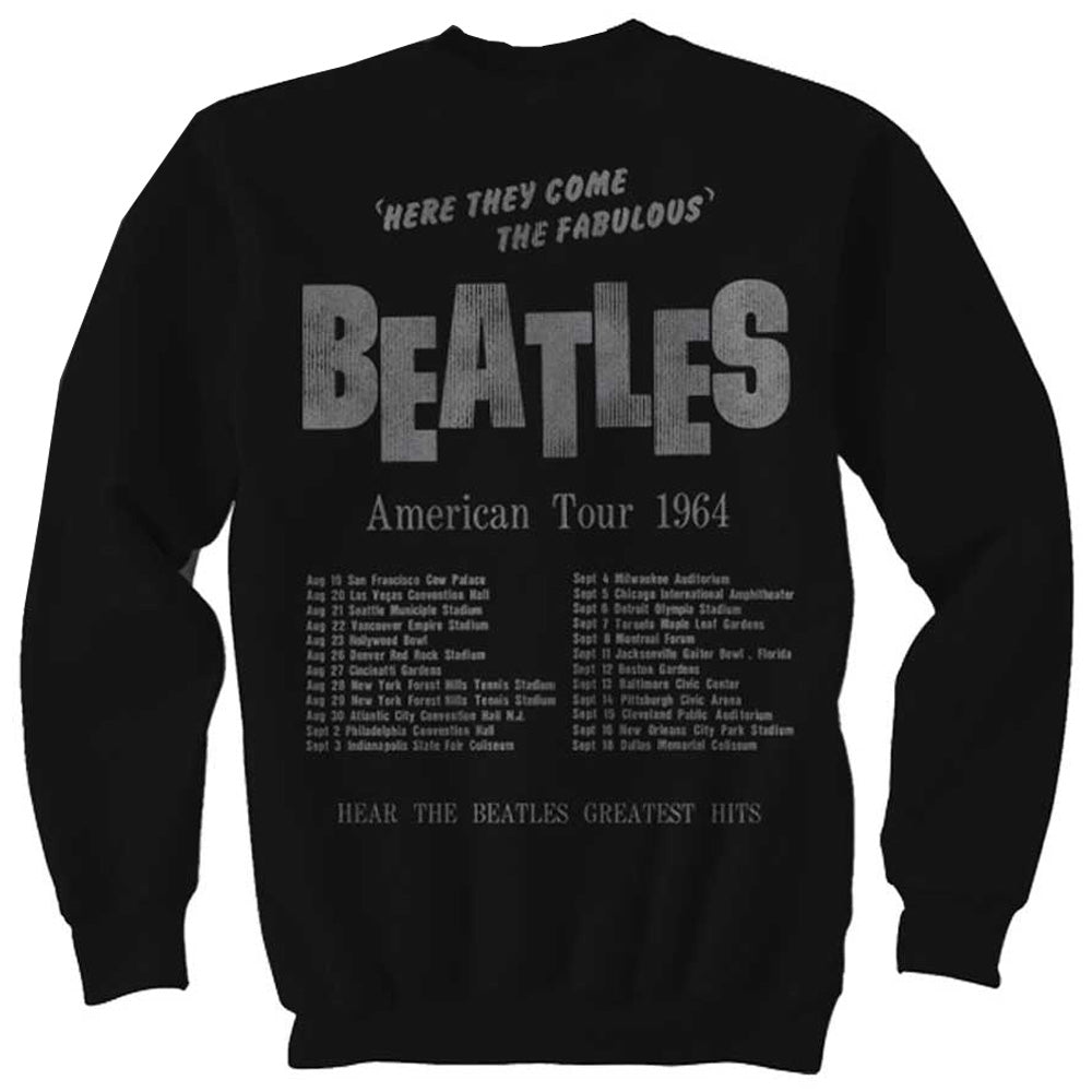 THE BEATLES ビートルズ (来日 60周年 ) - Hard Days Night / バックプリントあり / 長袖 / Tシャツ / メンズ