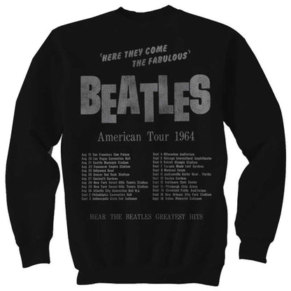 THE BEATLES ビートルズ (来日 60周年 ) - Hard Days Night / バックプリントあり / 長袖 / Tシャツ / メンズ