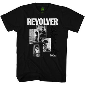 THE BEATLES ビートルズ (ABBEY ROAD 55周年 ) - Revolver Tracklist / Tシャツ / メンズ 【公式 / オフィシャル】