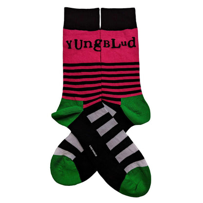 YUNGBLUD ヤングブラッド - Logo & Stripes / ソックス / メンズ