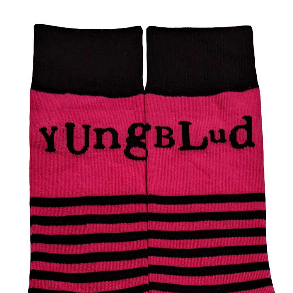 YUNGBLUD ヤングブラッド - Logo & Stripes / ソックス / メンズ