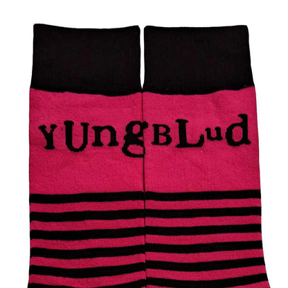 YUNGBLUD ヤングブラッド - Logo & Stripes / ソックス / メンズ