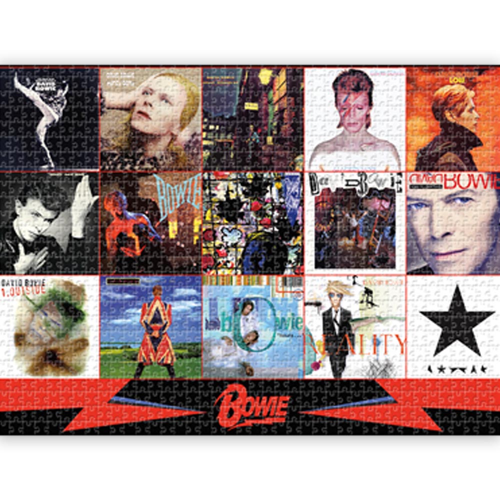DAVID BOWIE デヴィッドボウイ (追悼 10年 ) - ALBUMS / 1000ピース / ジグソーパズル