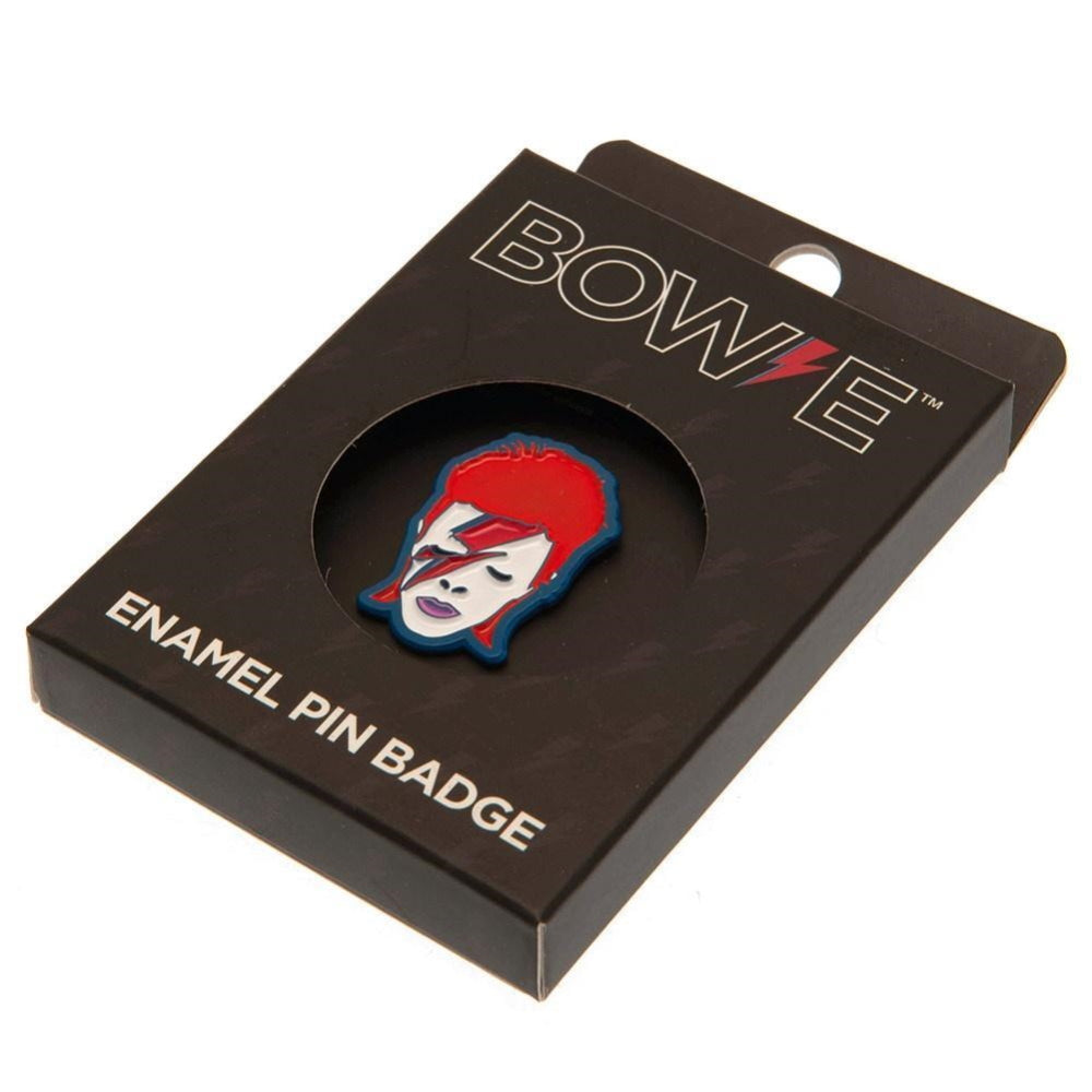 DAVID BOWIE デヴィッドボウイ (追悼 10年 ) - Aladdin Sane / メタル・ピンバッジ / バッジ