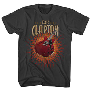 ERIC CLAPTON エリッククラプトン (新作 発売 ) - GUITAR FLAMES / Tシャツ / メンズ 【公式 / オフィシャル】