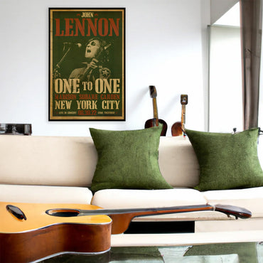 JOHN LENNON ジョンレノン (生誕 85年 ) - One to One Concert | 公式復刻 / ポスター