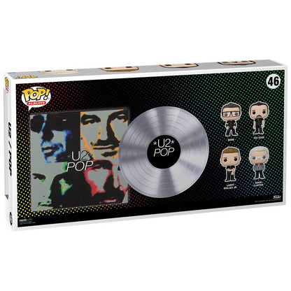 U2 ユーツー (結成 50周年 ) - Pop Deluxe Pop! Album Figure / ディスプレイハードケース付き / フィギュア・人形