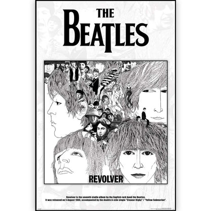 THE BEATLES - (来日 60周年 ) - Revolver Album Cover