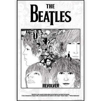 THE BEATLES - (ABBEY ROAD 55周年 ) - Revolver Album Cover