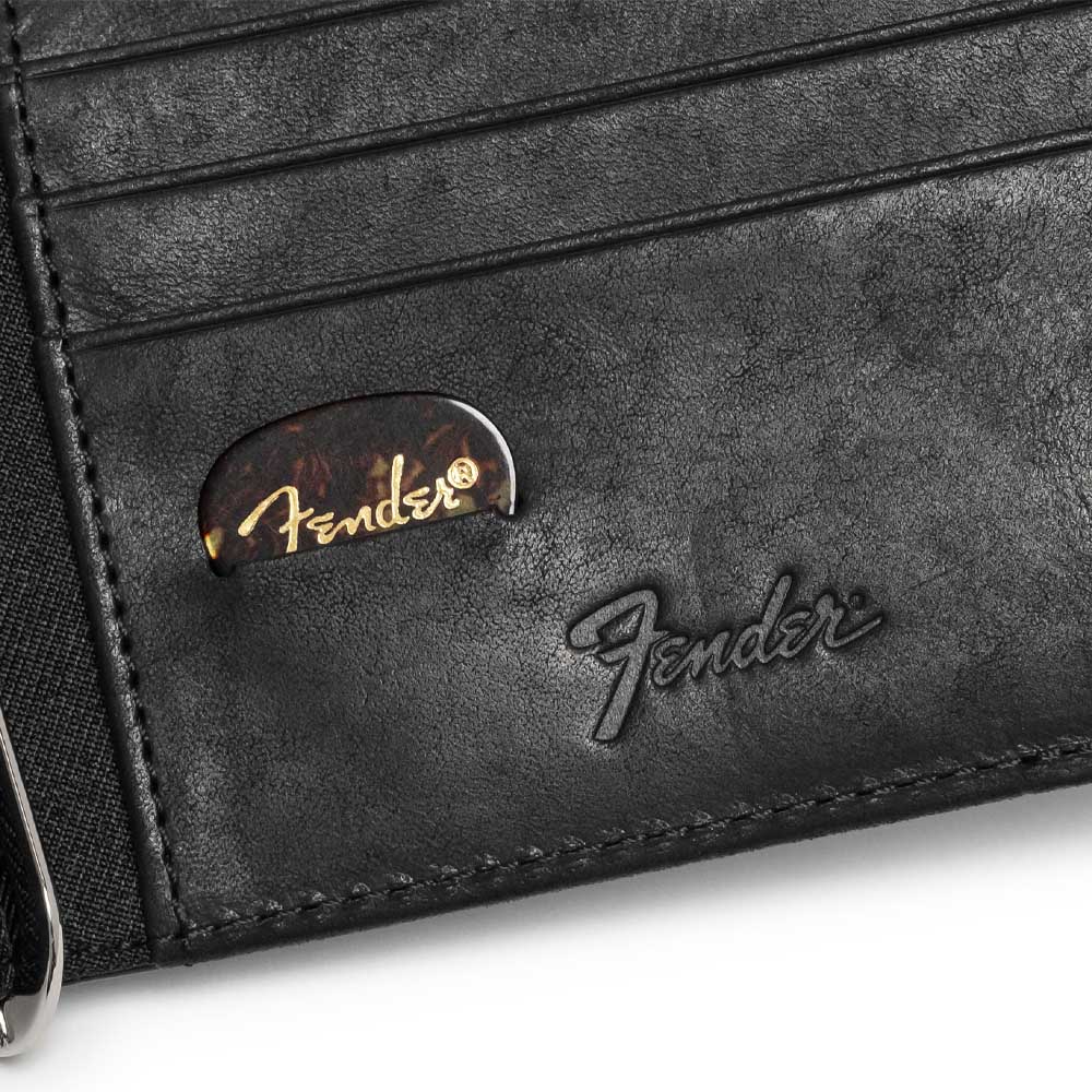 FENDER フェンダー - マネークリップ コインケース / Black / ギターピック＆ウォレットコード付き / 財布